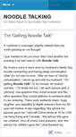 Mobile Screenshot of noodletalk.wordpress.com