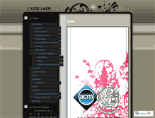 Tablet Screenshot of acmycce.wordpress.com