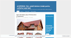 Desktop Screenshot of acoperisultau.wordpress.com
