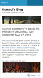 Mobile Screenshot of kcmaul.wordpress.com