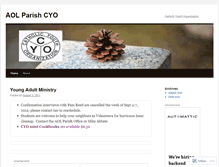 Tablet Screenshot of aolparishcyo.wordpress.com