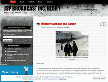 Tablet Screenshot of jspproductions.wordpress.com