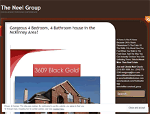 Tablet Screenshot of neelgrouprealty.wordpress.com