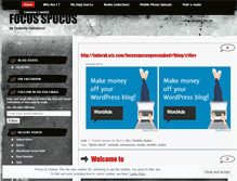 Tablet Screenshot of focusspocus.wordpress.com