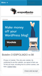 Mobile Screenshot of espoliado.wordpress.com