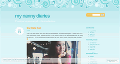 Desktop Screenshot of nannybyday.wordpress.com