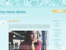 Tablet Screenshot of nannybyday.wordpress.com