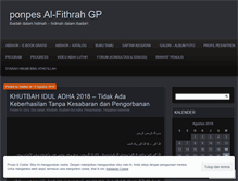 Tablet Screenshot of ponpesalfithrahgp.wordpress.com