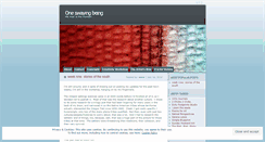 Desktop Screenshot of oneswayingbeing.wordpress.com