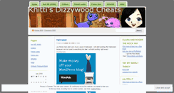 Desktop Screenshot of khittisdizzywoodcheats.wordpress.com