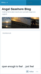 Mobile Screenshot of angelseashore.wordpress.com