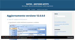 Desktop Screenshot of gestioneaffitti.wordpress.com