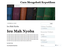 Tablet Screenshot of caramengobatikeputihandenganherbal.wordpress.com