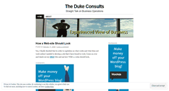 Desktop Screenshot of dukeconsults.wordpress.com