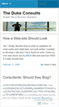 Mobile Screenshot of dukeconsults.wordpress.com