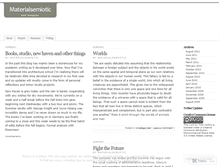 Tablet Screenshot of materialsemiotic.wordpress.com