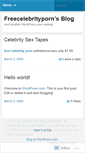 Mobile Screenshot of freecelebrityporn.wordpress.com
