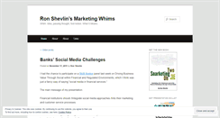Desktop Screenshot of marketingroi.wordpress.com