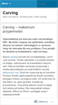 Mobile Screenshot of carving.wordpress.com