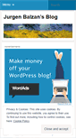 Mobile Screenshot of jurgenbalzan.wordpress.com