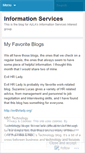 Mobile Screenshot of informationservicesazla.wordpress.com