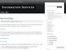Tablet Screenshot of informationservicesazla.wordpress.com