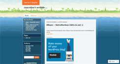 Desktop Screenshot of cancerb0y.wordpress.com