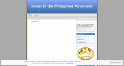 Desktop Screenshot of philinvest.wordpress.com