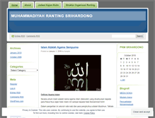 Tablet Screenshot of prmsrihardono.wordpress.com