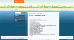 Desktop Screenshot of bsbcruise2011.wordpress.com