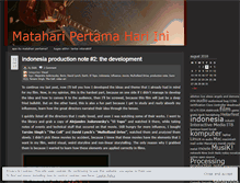 Tablet Screenshot of mataharipertama.wordpress.com