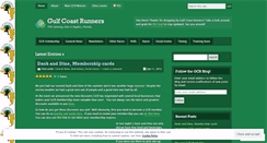 Desktop Screenshot of gcrunners.wordpress.com