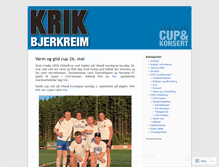 Tablet Screenshot of krikbjerkreim.wordpress.com