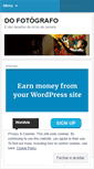 Mobile Screenshot of dofotografo.wordpress.com