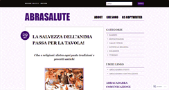 Desktop Screenshot of abrasalute.wordpress.com