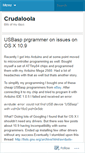 Mobile Screenshot of crudaloola.wordpress.com