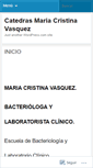 Mobile Screenshot of catedrasmcv.wordpress.com