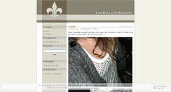 Desktop Screenshot of nomelandd.wordpress.com
