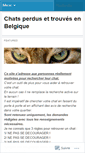 Mobile Screenshot of chatsperdus.wordpress.com