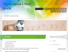 Tablet Screenshot of ekosikova.wordpress.com