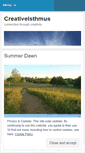 Mobile Screenshot of creativeisthmus.wordpress.com