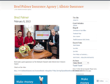 Tablet Screenshot of bradpalmer.wordpress.com