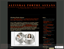 Tablet Screenshot of altinbasportrealyans.wordpress.com