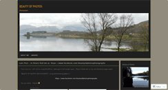 Desktop Screenshot of beautyofphotos.wordpress.com