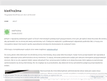 Tablet Screenshot of kie47nx3ma.wordpress.com