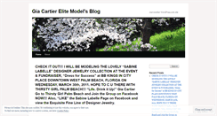 Desktop Screenshot of giacartier1elitemodel.wordpress.com
