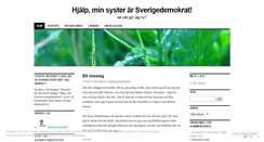 Desktop Screenshot of hjalpminsysterarsverigedemokrat.wordpress.com