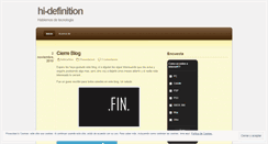 Desktop Screenshot of hidefinitionfedecarfora.wordpress.com