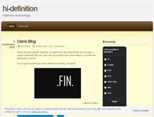 Tablet Screenshot of hidefinitionfedecarfora.wordpress.com