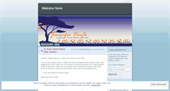 Desktop Screenshot of jenniferdoyle.wordpress.com